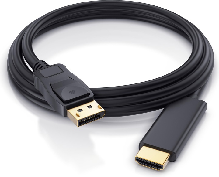 Immagine prodotto Primewire Cavo DisplayPort 4k a HDMI, cavo convertitore DP 1.4 a HDMI, cavo adattatore, UHD 2160p 4K 3840 x (3 m, DisplayPort)