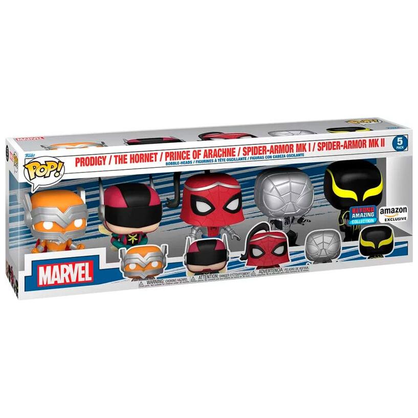 Thumbnail - Funko Marvel pack 5 figurines POP! Vinyl Year of the Spider Special Edition 9 cm