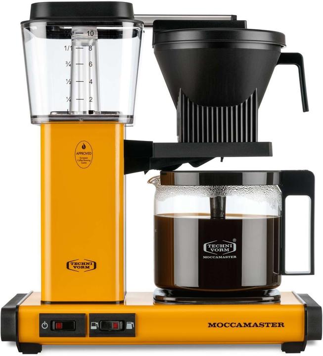 Moccamaster Optio Coffee Maker, yellow pepper