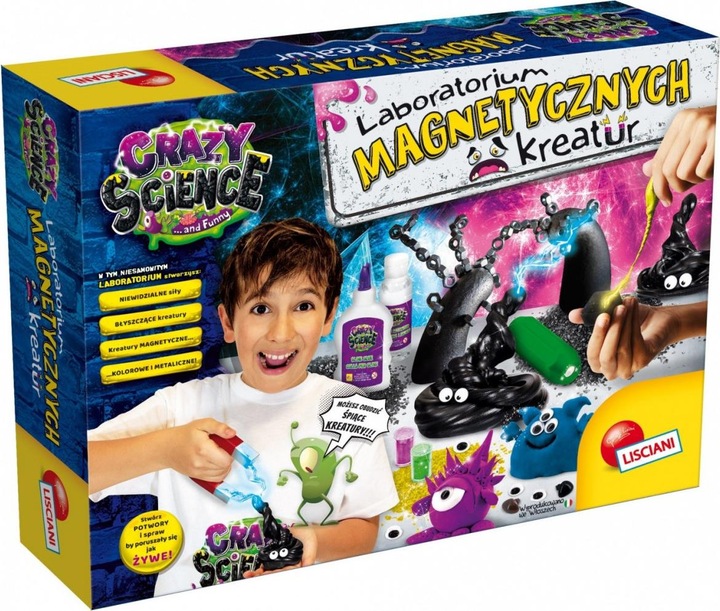 Lisciani Il folle laboratorio scientifico di Rinkiny per le creature magnetiche