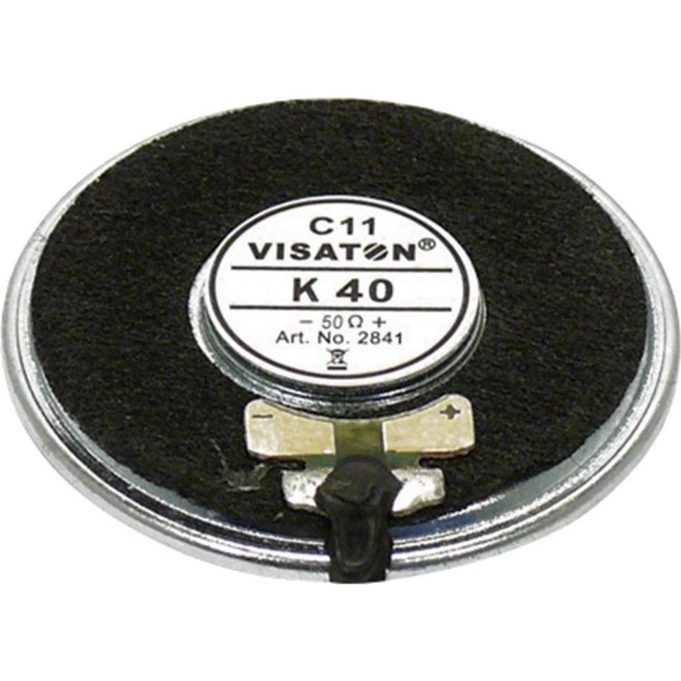 Thumbnail - Visaton Miniature Speaker, 40mm diameter, 50 ohm, Lautsprecher Bauteile, Schwarz