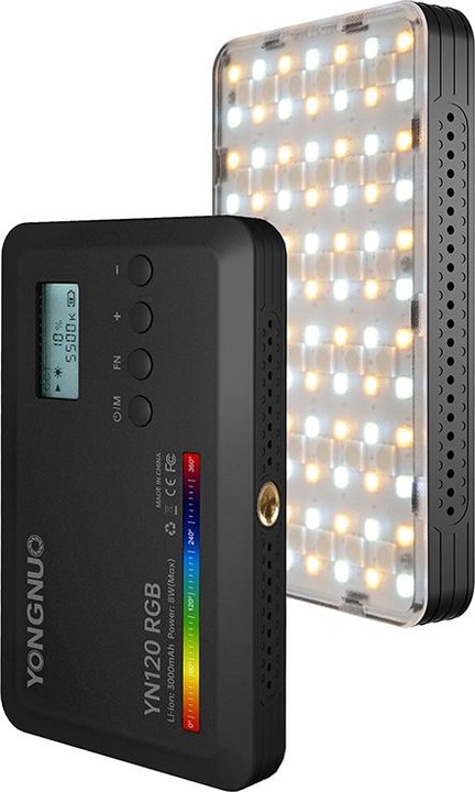 Produktbild Yongnuo video light LED YN120 RGB WB (Videoleuchte)