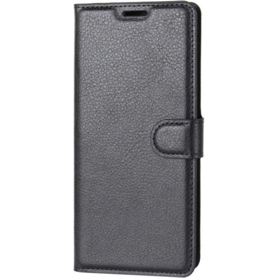 Thumbnail - Screenguard Xiaomi Redmi 8A Leather Guard Lederhülle (Xiaomi Redmi 8A), Smartphone Hülle, Schwarz