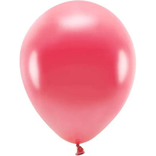 Partydeco Luftballons korallen rot Eco