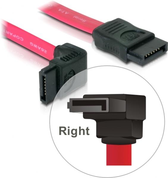 Immagine prodotto Delock Cavo SATA2 interno, 50 cm, angolato a 90 gradi