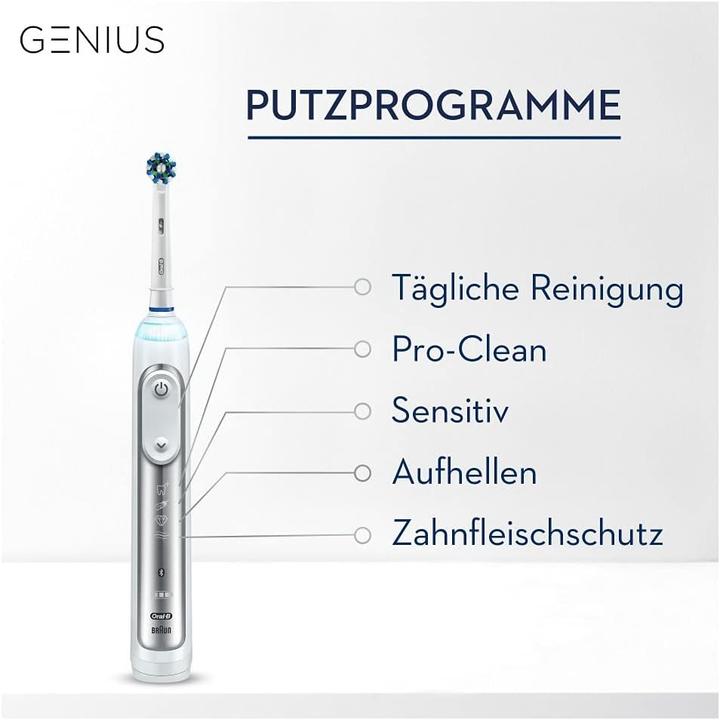 Actual product image Oral-B Genius 8500 Design Edition with travel case (Violet) Electric toothbrush