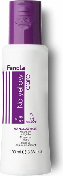 Image du produit Fanola No Yellow Mask - Masque capillaire neutralisant - 100ml (100 ml)