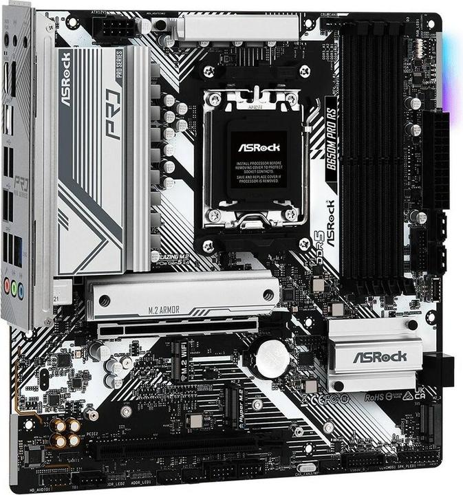 AsRock B650M PRO RS AM5 retail (AM5, AMD B650, mATX)