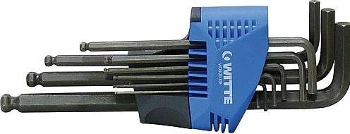 Actual product image Witte Ball head hexagonal pin set