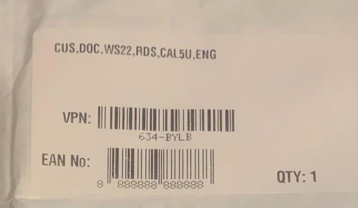 Produktbild Dell Microsoft Windows Remote Desktop Service