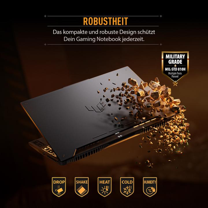 Produktbild ASUS TUF Gaming F17 (17.30", 125 GB, 16 GB, DE, Intel Core i7-13620H)