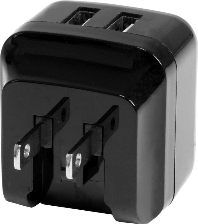 Produktbild StarTech 2 Port USB Ladegerät / Netzteil - 2-fach Ladestecker 17 Watt / 3.4 Amp - Dual Reiseladegerät 110... (17 W, 2 Ports)