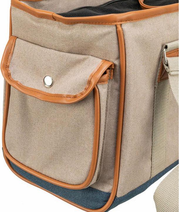 Actual product image Trixie Elisa carrier, 20 × 26 × 41 cm, sand (Dog)