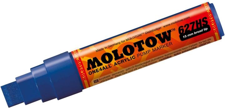Produktbild Molotow Permanentmarker One4All 627 HS nachfüllbar 15mm echtblau (Echtblau, 15 mm, 1 x)