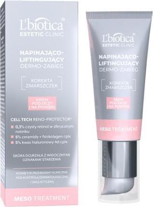 L´Biotica L'itetic Clinic Meso termin Mesobehandlung, die Dermo-Lifting Dermo-Lift-Auge und Augenlidcreme, 15 (Augenpflege Crème, 15 ml)