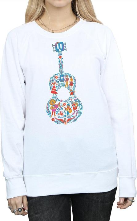 Immagine prodotto Disney Coco Guitar Pattern Felpa Donna (S)
