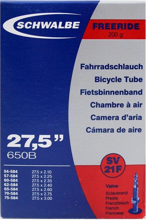 Produktbild Schwalbe Sv21f (Presta (SV), 27.5", 40 mm)