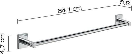 Produktbild Domoletti Macao Towel Holder 60 cm Chromed