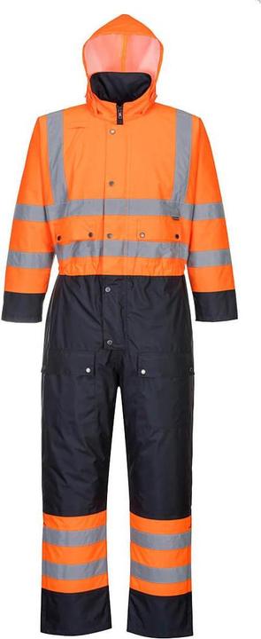 Portwest Tuta di sicurezza Hi-Vis unisex per adulti a contrasto (S)