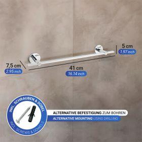 Actual product image Wenko UV-Loc Towel Bar Uno 40cm