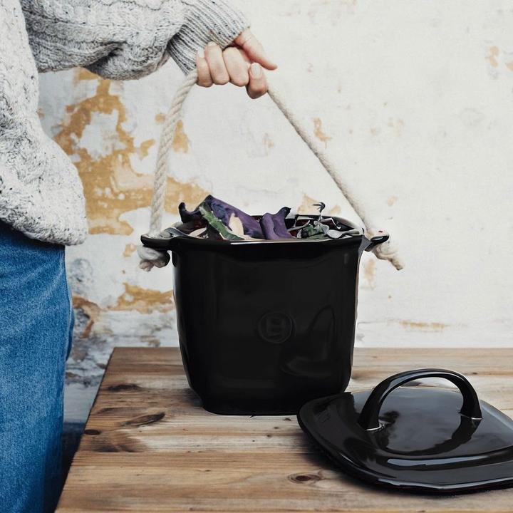 Produktbild Emile Henry Kompostbehälter aus Keramik 25x20.5x24 cm (3.90 l)