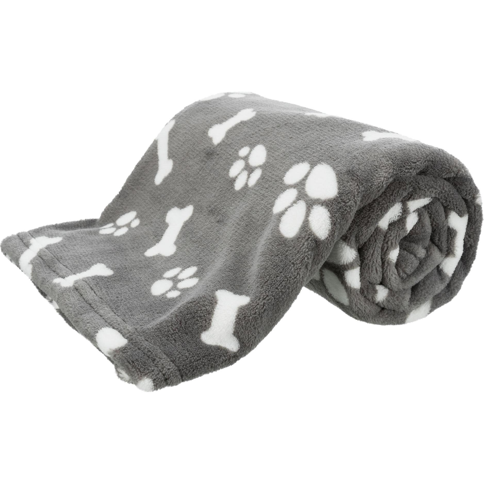 Comparer les prix de Trixie Couverture Kenny pour chien et chat Gris 100 x 75 cm