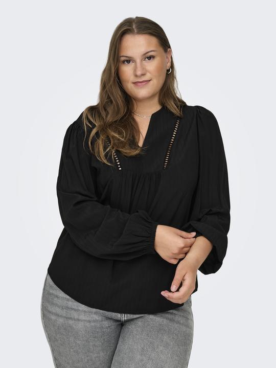 Immagine prodotto Only Vestibilità regolare Scollo a V Polsini elasticizzati Maniche a sbuffo Top Top (46)