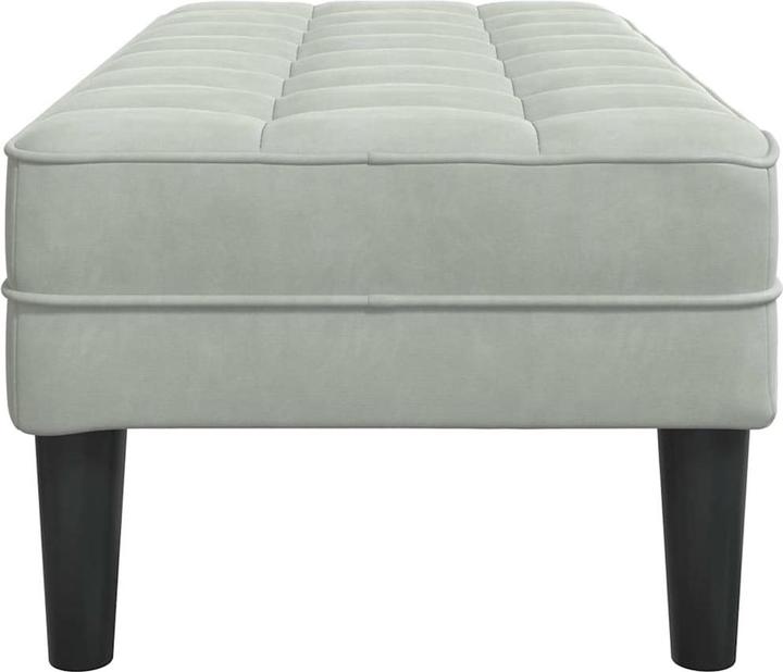 Image du produit vidaXL Samt Ottoman (113 cm)