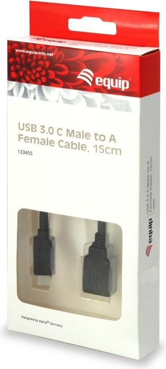 Immagine prodotto equip USB-C 3.0 da Tipo C a Tipo A (0.15 m, USB 3.1)