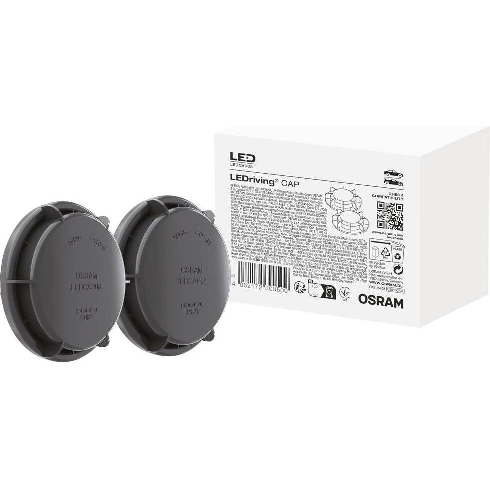 Osram, Illuminazione auto, Presa di corrente del veicolo Tipo LEDCAP08 (lampadina del veicolo) adattatore per Night Br (H7)
