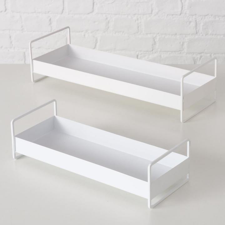 Produktbild Boltze Home Wolga weiss Tablett 40cm (1 Stück)
