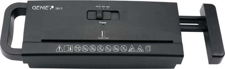 Genie Distruggidocumenti con attacco 260 S (Taglio striscia)