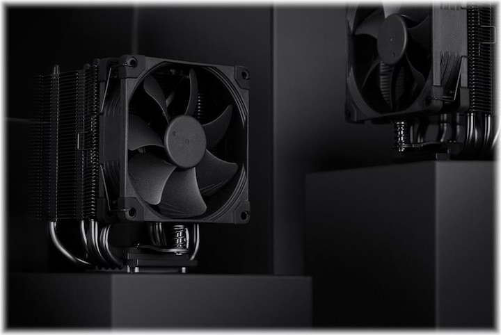 Actual product image Noctua NH-U9S chromax.black CPU cooler (125 mm)