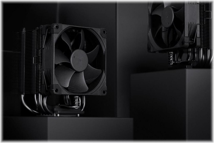 Actual product image Noctua NH-U9S chromax.black CPU cooler (125 mm)