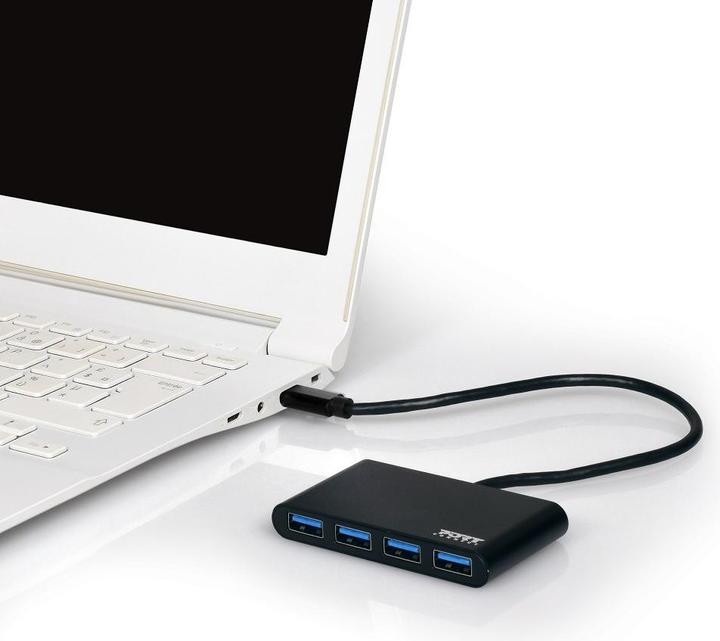 Immagine prodotto Port Designs Hub USB 3.0 di tipo C a 4 porte (USB-C, 4 porte)