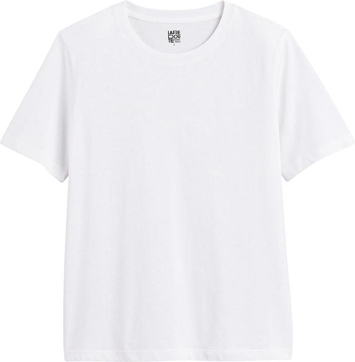 La Redoute Collections T-shirt with round neckline and short sleeves