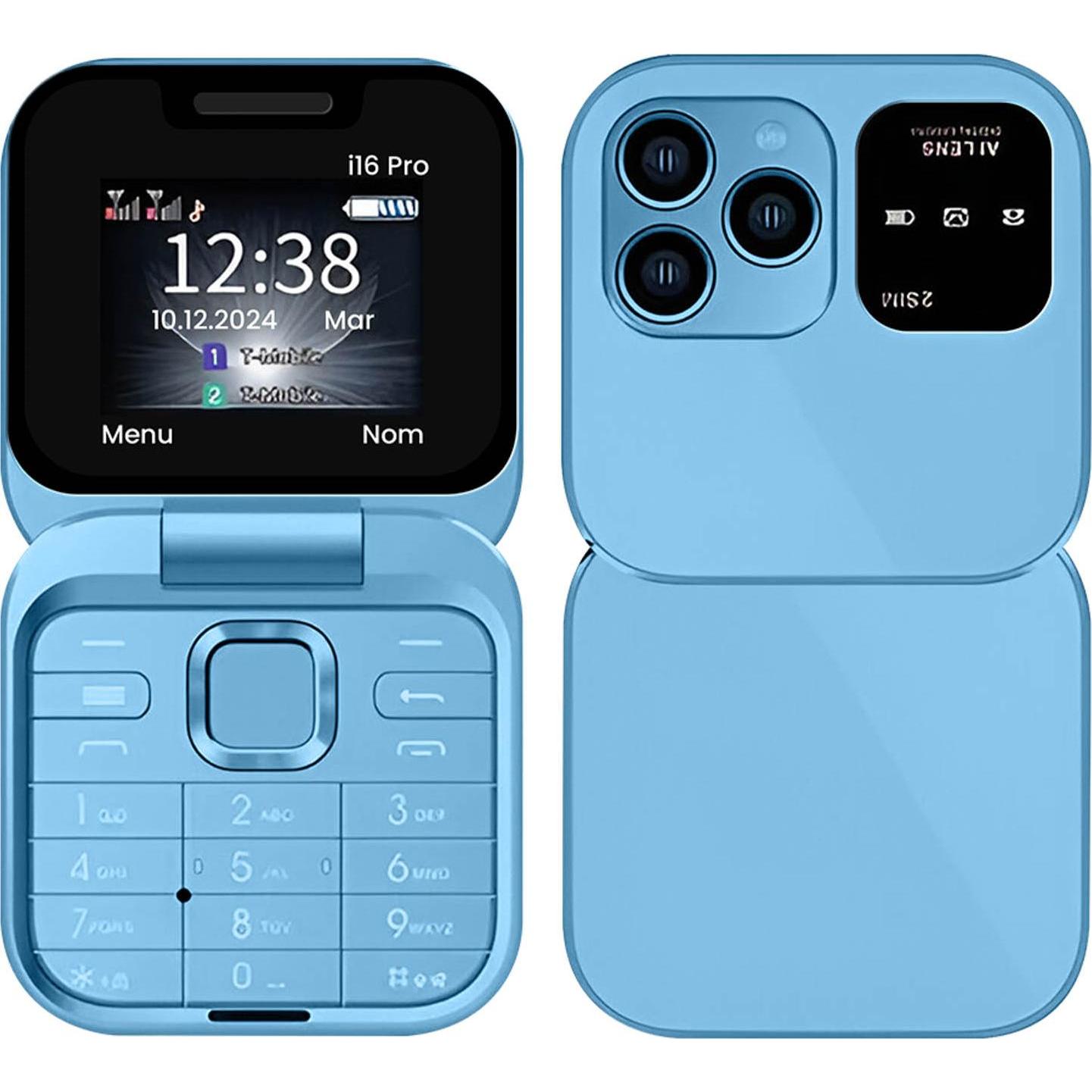 Avizar Servo i16 Pro Handy (1.77"), Tastenhandy, Blau