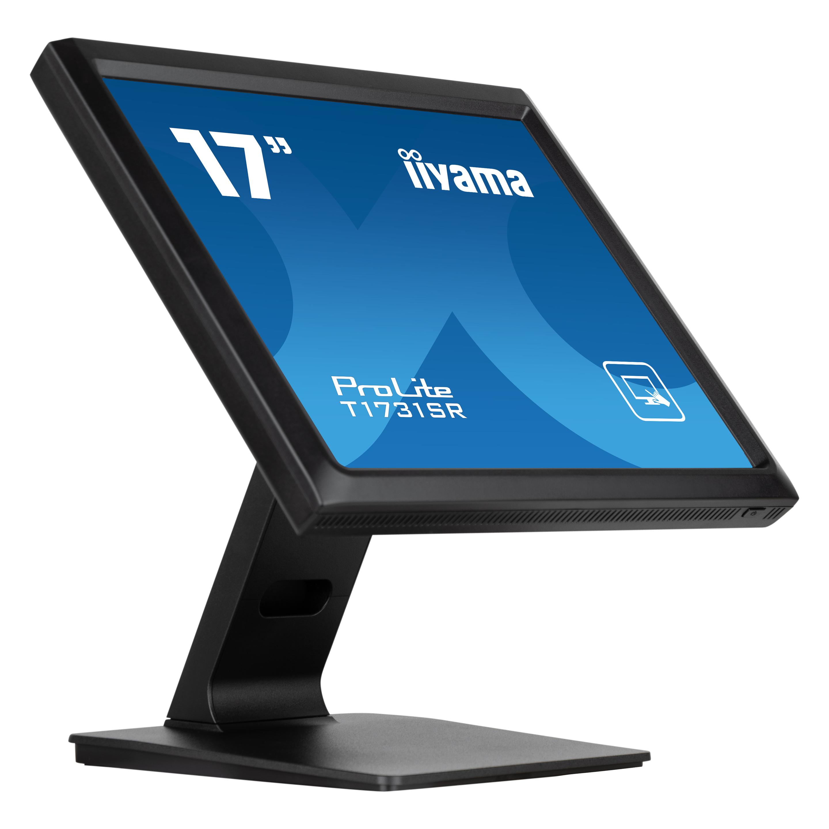 Iiyama Dis Public 17 T1731SR-B1S Touch (1280 X 1024 Pixel, 17"), Monitor, Nero