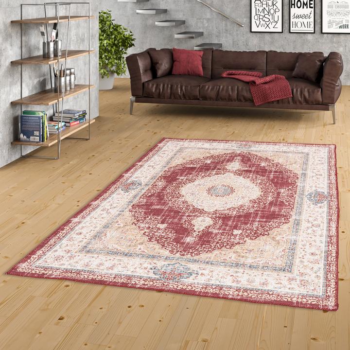 Produktbild Pergamon Vintage Designerteppich Finesse Orient Medaillon (80 x 150 cm)