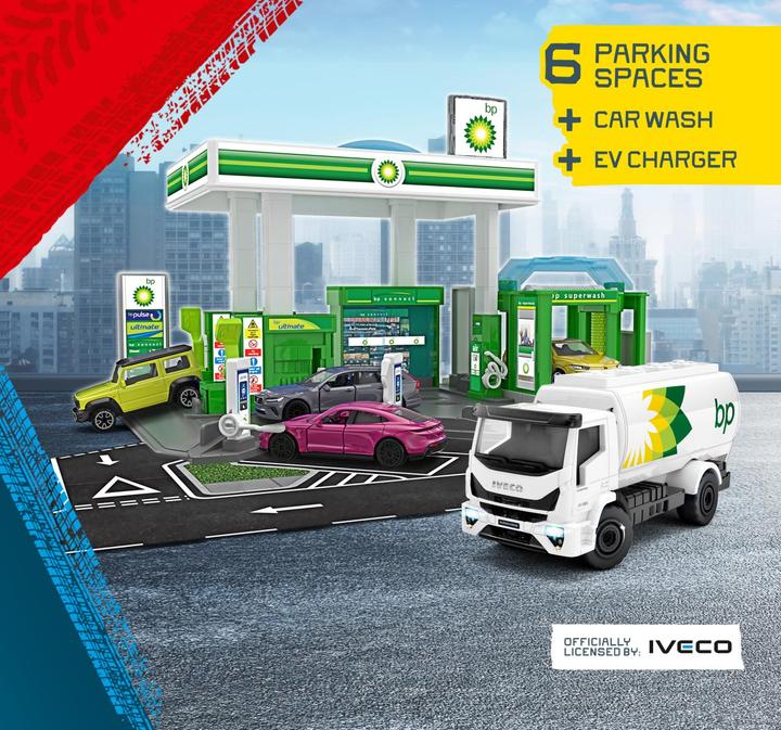 Image du produit Majorette Station-service BP + camion-citerne