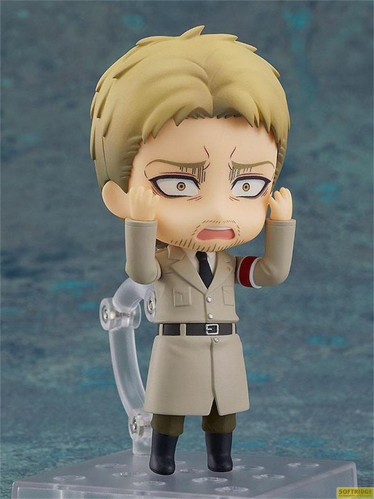 Actual product image Good Smile Company MF Attack On Titan Reiner Braun Nendoroid 10cm