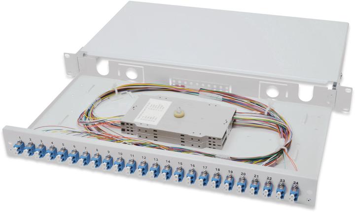 Digitus Boîtier d’épissure à fibre optique, équipé, LC, OS2