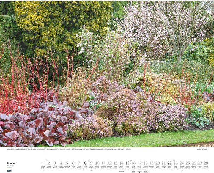 Produktbild Zu Gast in schönen Gärten 2026 - Garten-Kalender - Querformat 52 x 42,5 cm - Spiralbindung (52 x 42.5 cm, Deutsch)