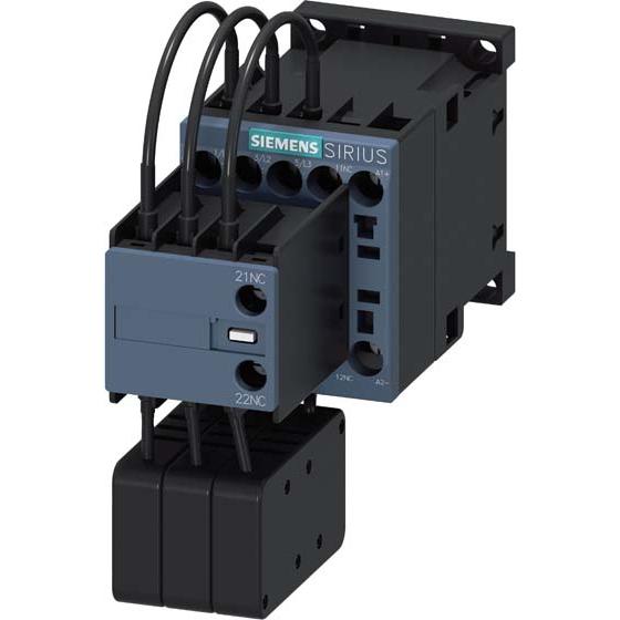 Siemens Kondensatorschütz 24V DC 12,5kvar 3S 3RT2617-1BB45, Relais