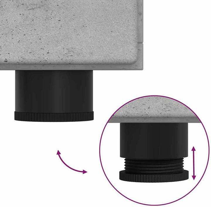 Produktbild vidaXL Holzschrank (30.50 x 30.50 x 73 cm)