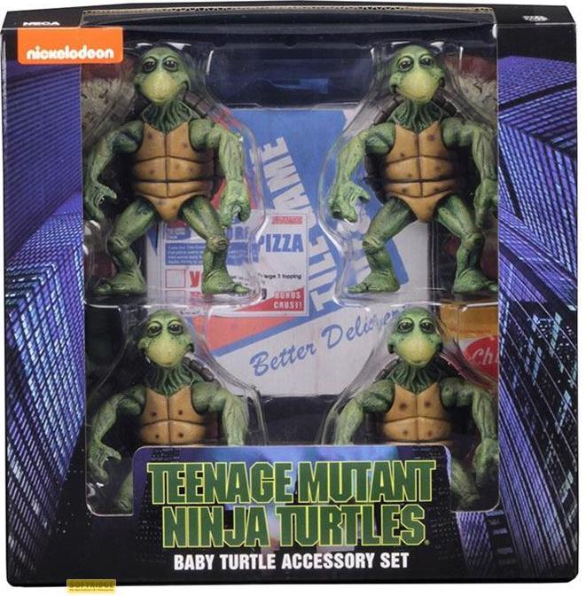 Image du produit Neca Teenage Mutant Ninja Turtles Action Figures 4er Pack 1/4 Baby Turtles 10 cm