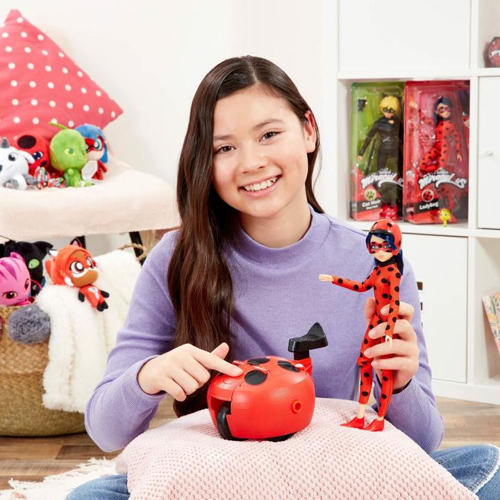 Image du produit Bandai Scooter Miraculous Ladybug avec poupée