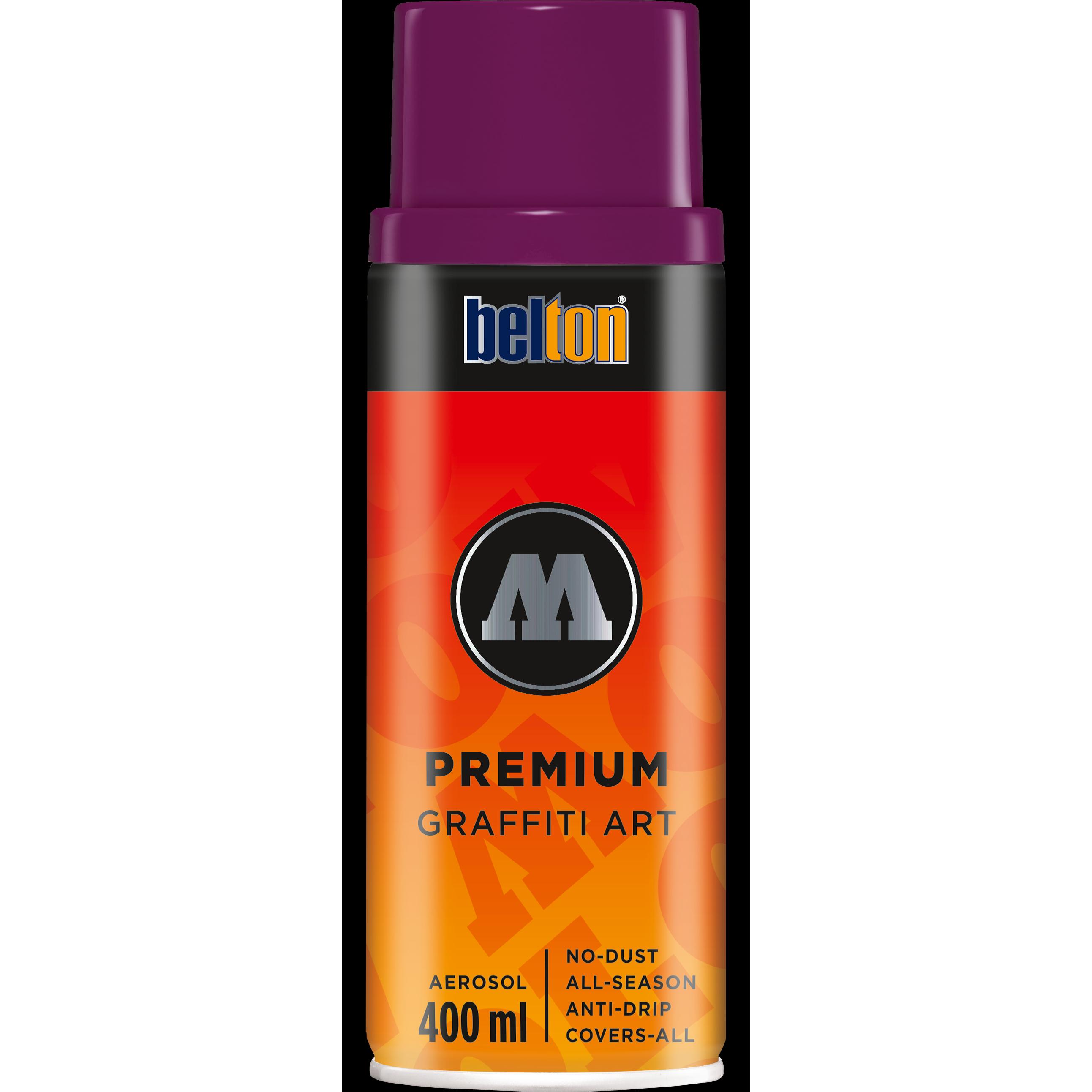 Thumbnail - Molotow, Künstlerfarbe + Bastelfarbe, Sprühdose Belton PREMIUM Graffiti Art (MACrew purple, 400 ml)
