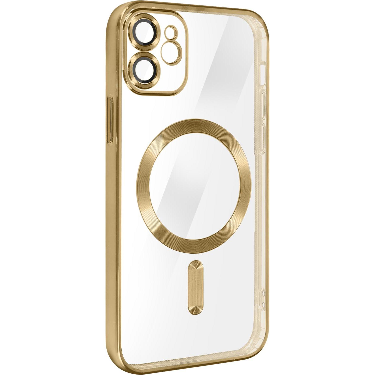 Thumbnail - Avizar Chrom Handyhülle Series (Apple iPhone 11), Smartphone Hülle, Gelb