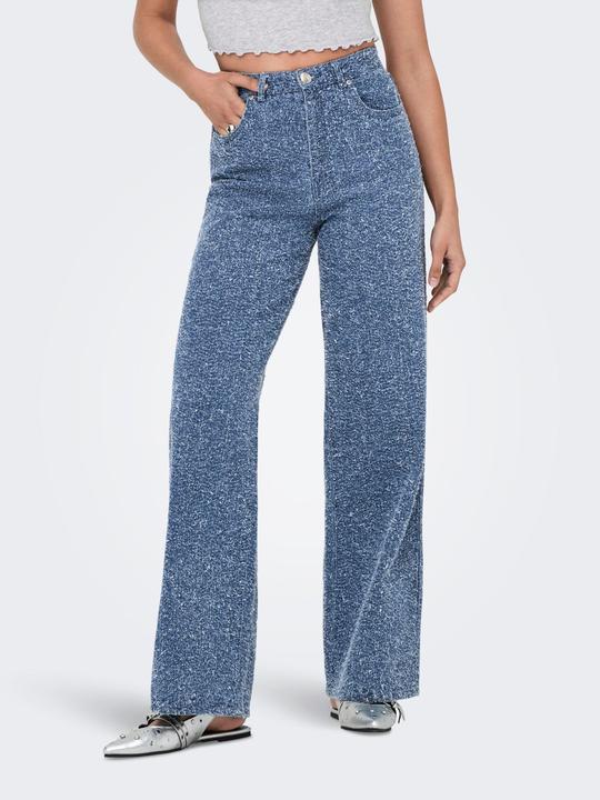Produktbild Only ONLAMAYA Hohe Taille Weiter Beinschnitt Jeans Jeans mit weitem Bein (W31/L30)